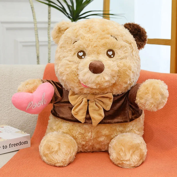 Disney 30/60cm Winnie The Pooh Plush Toys Kawaii Cartoon Plushie Dolls Pillows Lilo and Stitch Plush Kids Birthday Xmas Gifts