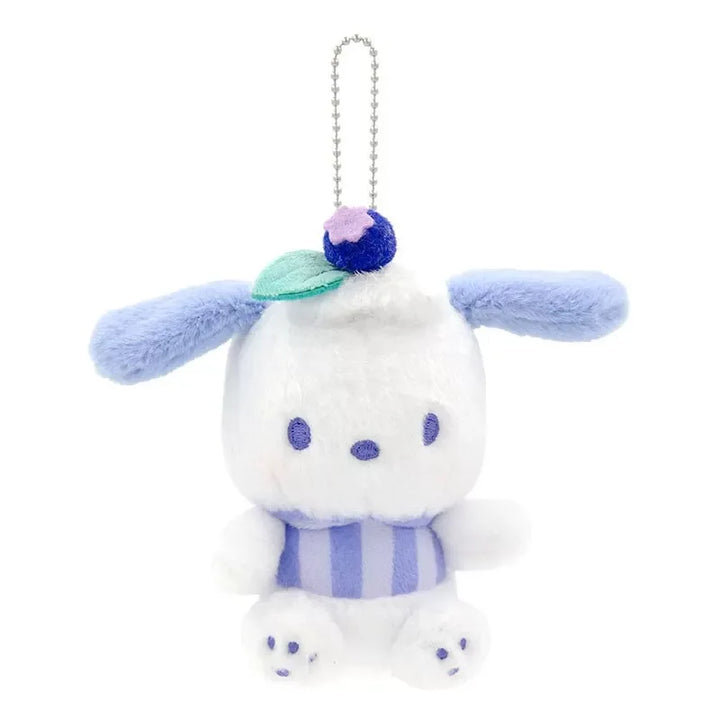 Sanrio Kuromi My Melody Plush Toys Kawaii Cartoon Cute Cinnamoroll Keychain Decoration Backpack Pendant Children's Birthday Gift