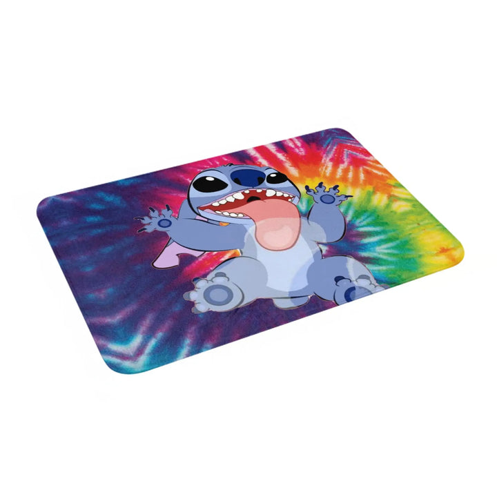 Lilo & Stitch Memory Foam Bath Mat Rug Non-Slip Quick Dry Cute Cartoon Bathroom Floor Rugs Carpet For Kitchen Shower Bath