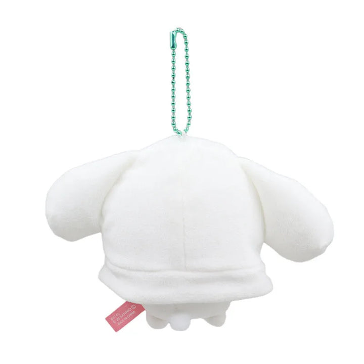 Sanrio Cinnamoroll Pom Pom Purin Plush Toys Kawaii Keychain Cartoon Pachacco Backpack Pendant Accessories Boy Girl Birthday Gift