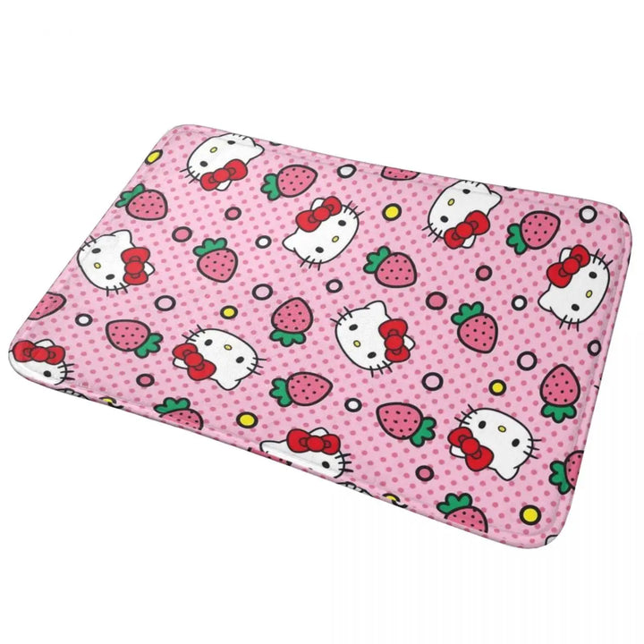 Hello Kitty Spiderman Boyfriend Girlfriend Memory Foam Bath Mat Rug Bathroom Floor Rugs Carpet For Bath Entrance Door Doormat