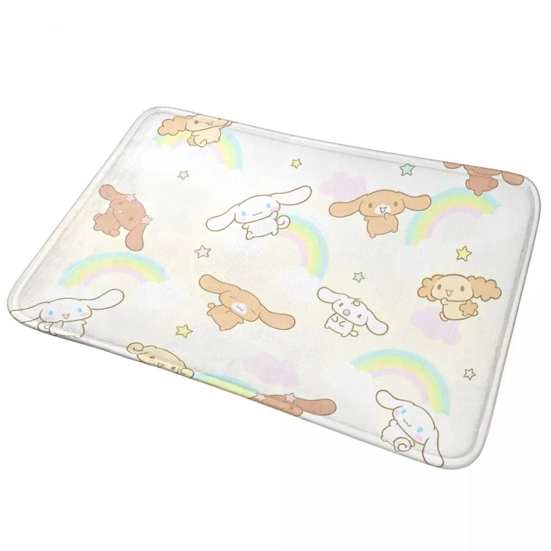 Cute Sugar Rabbit Sugarbunnies Memory Foam Bath Mat Rug Non-Slip Ultra Soft Bathroom Floor Rugs Carpet For Kitchen Shower Bath