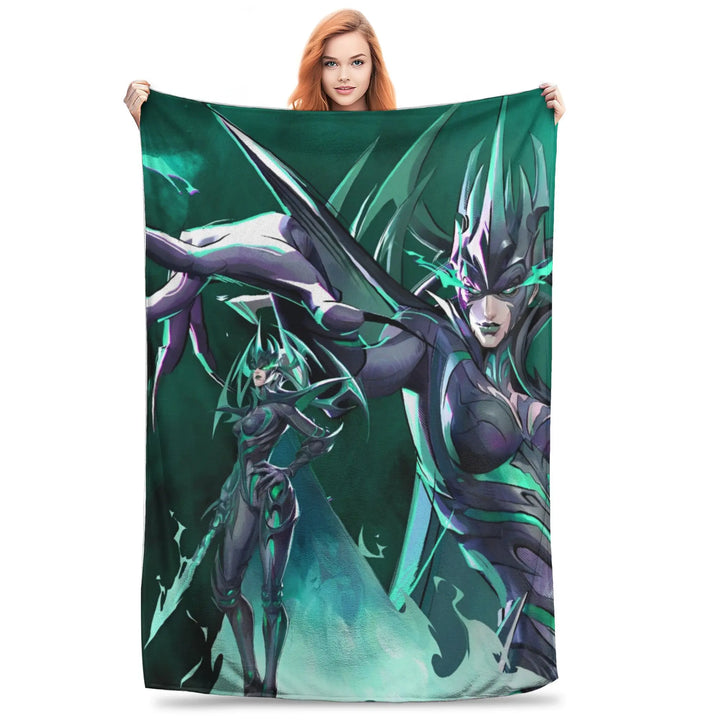 Luna Snow for Rivals Blanket Hero Shooter Video Game Fleece Funny Warm Throw Blanket for Coverlet All Season