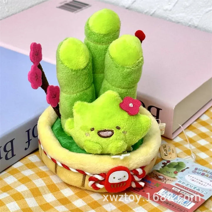 New Anime Sumikko Plush doll toys Supermarket Life series Kawaii kuma mini toast lollipop Sumikko Gurashi Soft Stuffed Toys