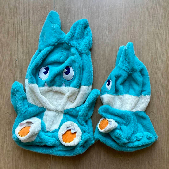 Pokemon Munchlax Snorlax Plush Toys Shell Pokémon Anime Plushie Unfilled 45-80cm Semi-finished Leather Holster Gifts Childrens