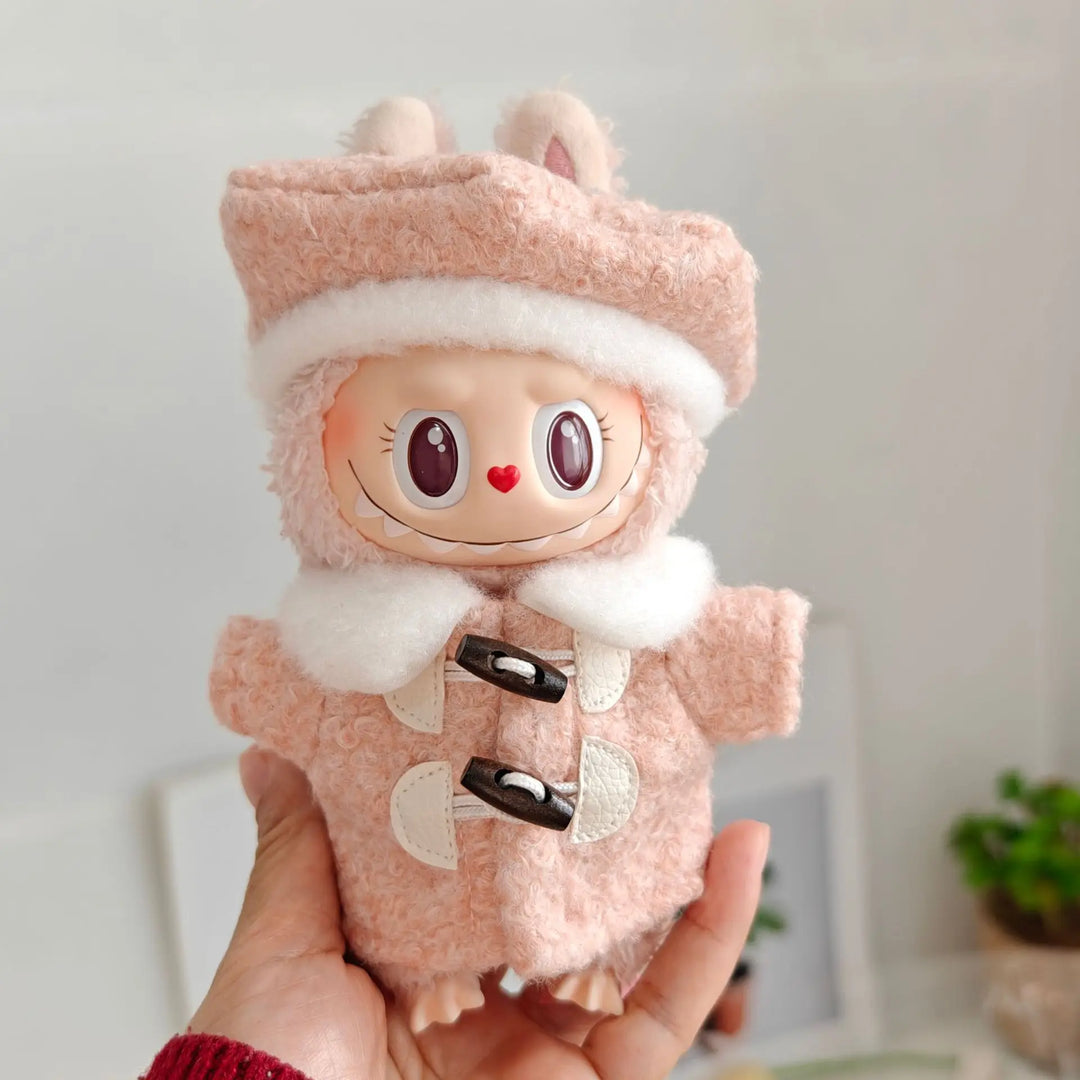 Labubu Doll Clothes Couple's Clothing Bestie Outfits Classmate Uniforms 15/17cm Plush Doll'S Clothes Replacement Accessories