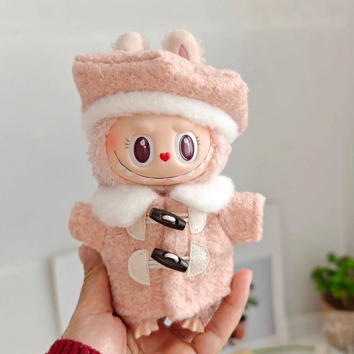 Labubu Doll Clothes Couple's Clothing Bestie Outfits Classmate Uniforms 15/17cm Plush Doll'S Clothes Replacement Accessories