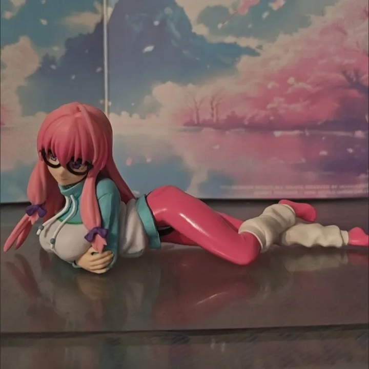 Original Sega Shizuri Ideura home dress Anime Figure I’M Living With An Otaku Neet Kunoichi! Modle Action Desktop Decoration Toy