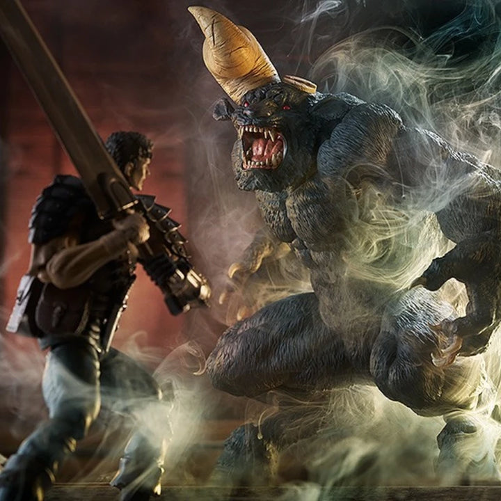 19cm Berserker zodd Figure L size Guts Model Guts Armor Anime Figures Black Figurine Collection PVC Statue Children Toys Gifts