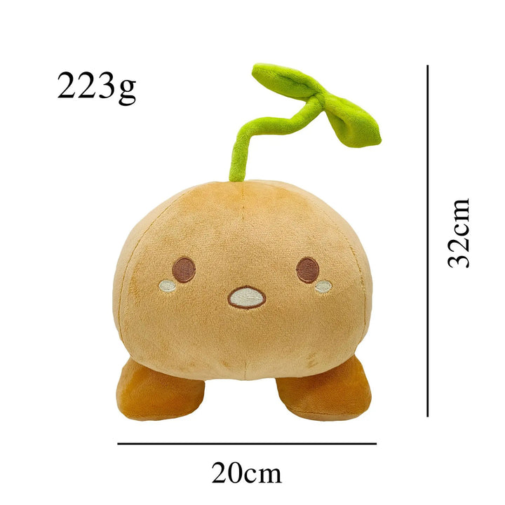 Seedot Plush Toy Horror Omori Game Character Figure Sprout Mole Anime Doll Kawaii Potato Sprout Soft Stuffed Vegetation Toys
