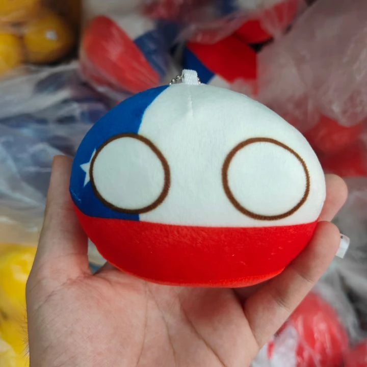 70 Styles 10cm Country Ball Plush Toys Polandball Pendant Country Countryball Stuffed Doll Christmas Gifts for Kids
