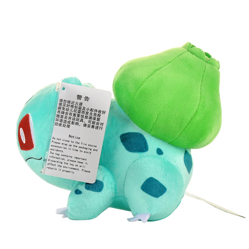 Original 20cm Bulbasaur Pokemon Plush Doll Cartoon Game Stuffed Toys for Children Kids Gift