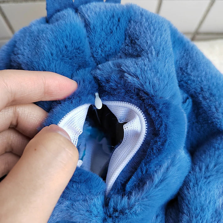 Disney Lilo and Stitch Huge Holster Plush Toys Big Anime Kawaii Semi-finished Leather Holster Stich Doll Pillow Gift for Kids