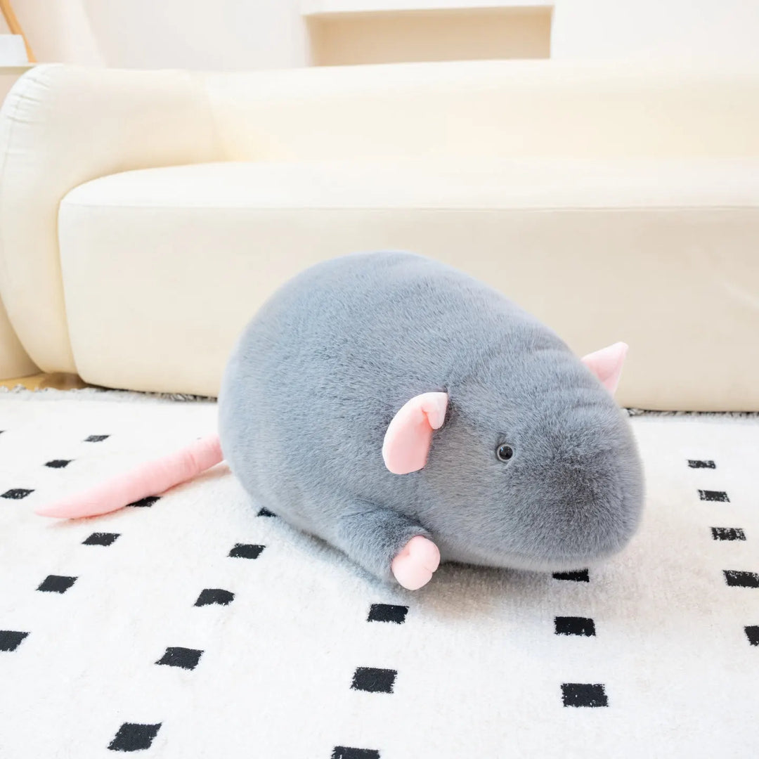 Cute Mouse Plush Toy 18/35cm Rat Plush Doll Grey Brown Soft Stuffed Animal Toy Kid Birthday Gift Xmas Gift