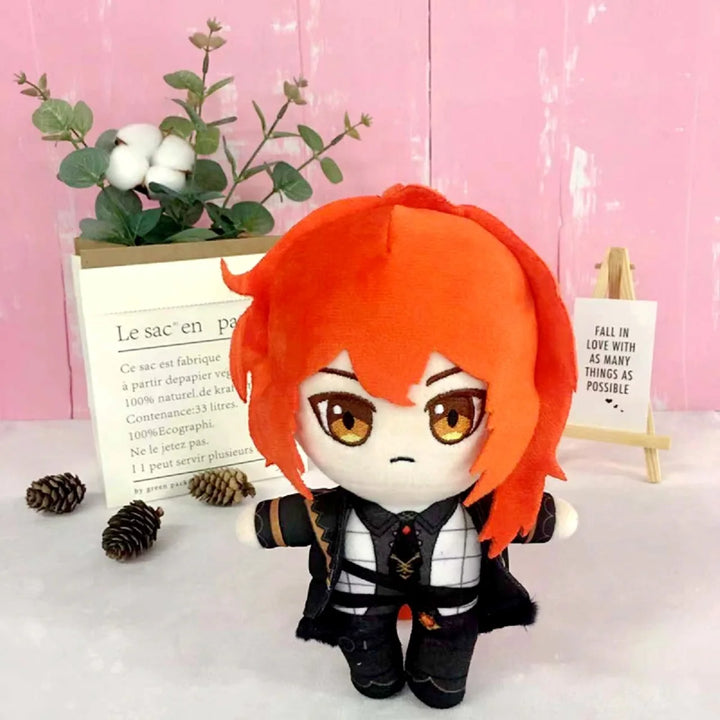 Genshin Impact Plush Dolls Wriothesley Furina Lyney Kaveh Neuvillette Kinich Citlali Kazuha Albedo Tighnari Anime Stuffed Toys