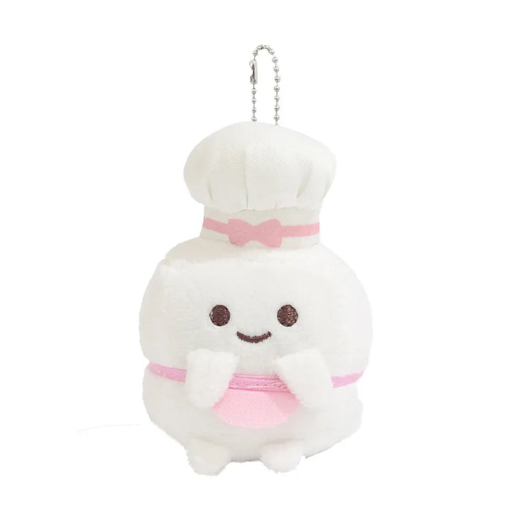 Cute Sumikkogurashi Plush Keychain Doll Soft Backpack Pendant White Sugar/Brown Sugar Children's Toys Christmas Surprise Gift