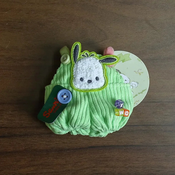 Labubu Doll Clothes Cute Overalls Sanrio Kuromi Cinnamoroll Clothes Cotton Doll Clothes Suitable for 17cm Dolls Children Gifts