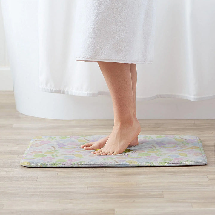 Snoopy Summer Time Bathroom Rugs Mat Quick Dry  Bath Rugs Mats Carpet Non-Slip for Entrance Door Doormat