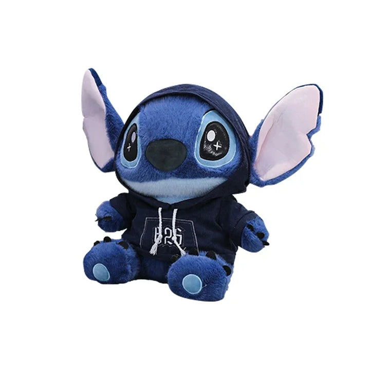 28/48cm Lilo and Stitch Disney Plush Toys Classics Kawaii Anime Cartoon Plushie Hoodie Stich Dolls Soft Stuffed Gift for Kids