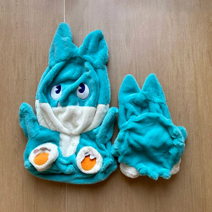 Pokemon Munchlax Snorlax Plush Toys Shell Pokémon Anime Plushie Unfilled 45-80cm Semi-finished Leather Holster Gifts Childrens