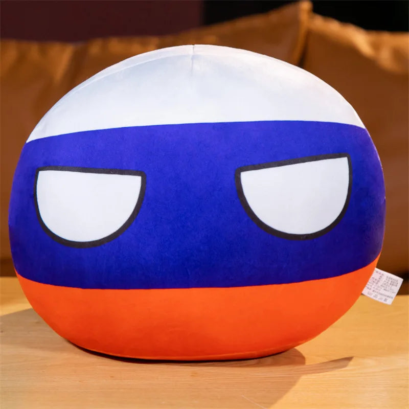 10cm Country Ball Plush Toys 70 Styles Polandball Pendant Country Balls Decor Countryball Stuffed Doll Christmas Gift for Kids