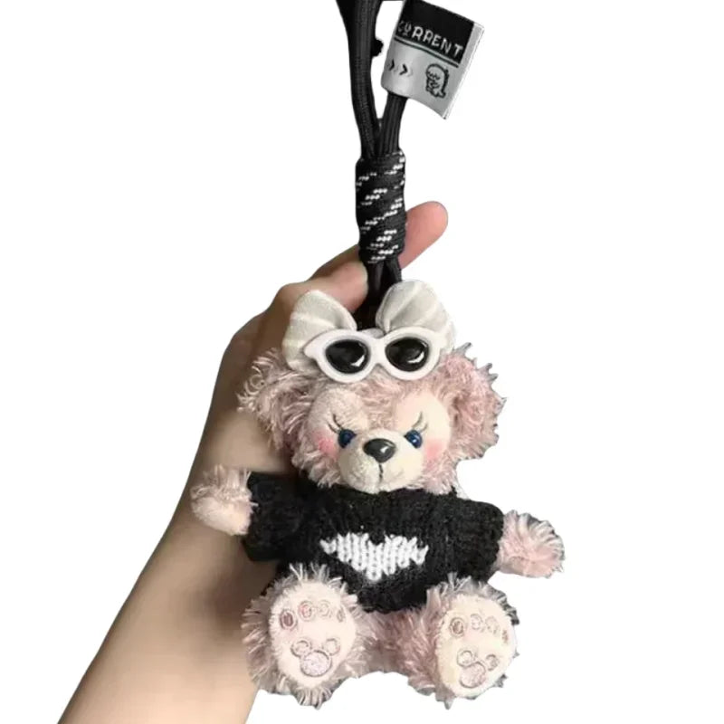 Cute ShellieMay Plush Doll Cartoon Doll Pendant Keychain Backpack Messenger Bag Decoration Bear Accessories Boys and Girls Gifts
