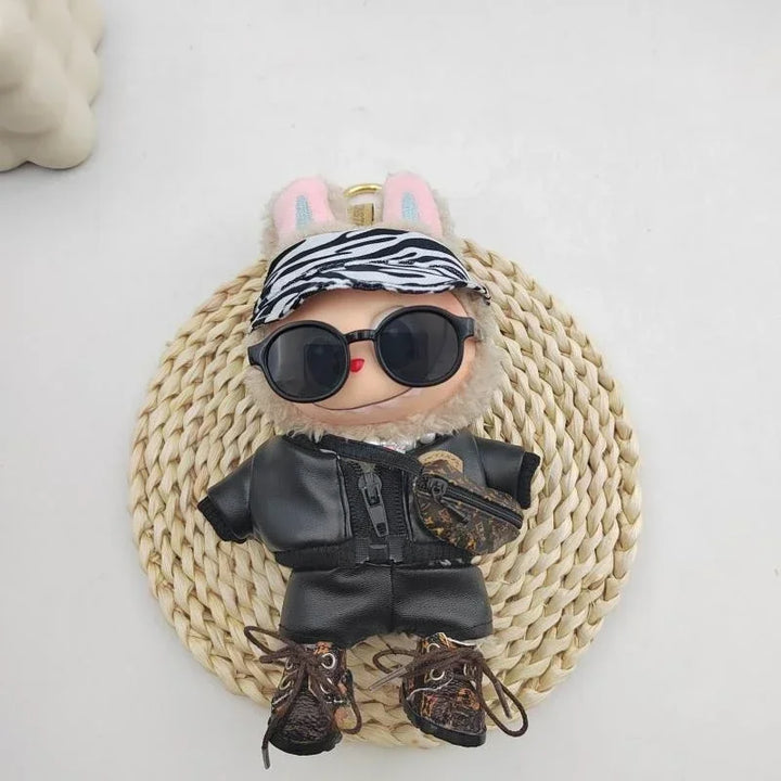 For Labubu Doll Clothing Fashionable High-end Design Unique Handmade Trendy Exquisite Accessories Clothing Matching Niche Suit