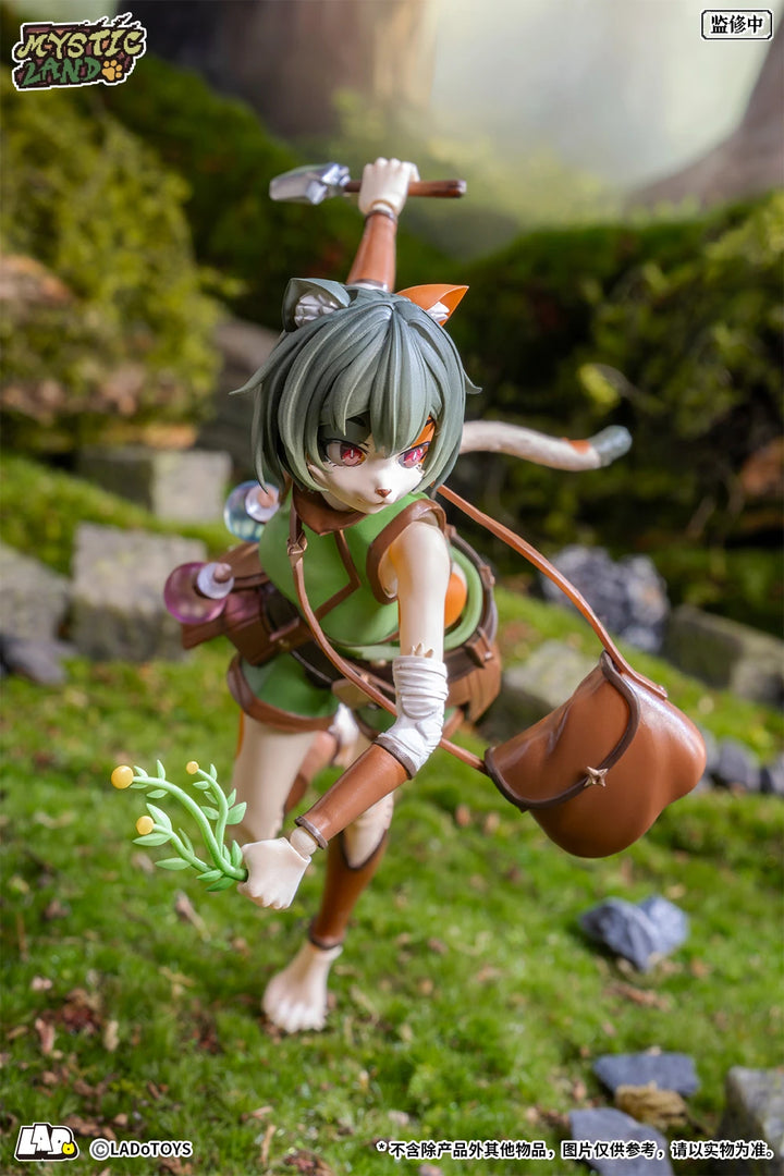 Pre-Sale Ladotoys Cat Tonya Action Figure Model Collect Herbs Calico Cat Girl Animation Original Model Toy Collection Gift