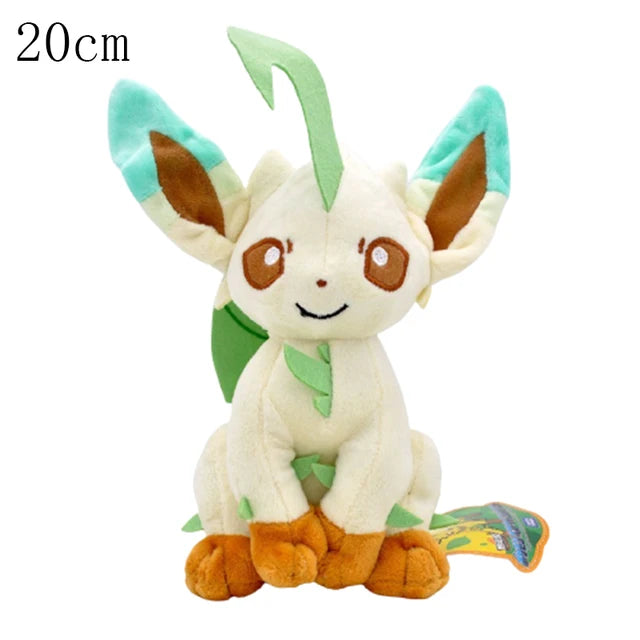 New Pokemon Plush Toys Shine Eevee Umbreon Espeon Jolteon Flareon Vaporeon Glaceon Kawaii Pikachu Peluche Anime Dolls Kids Gift