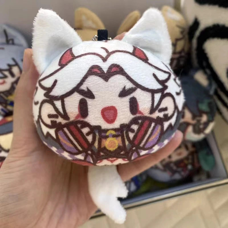 Genshin Impact Tighnari Cyno Xiao Venti Kaveh Kazuha Kaeya Plush Pendant Keychains Anime Plushie Toys Gift