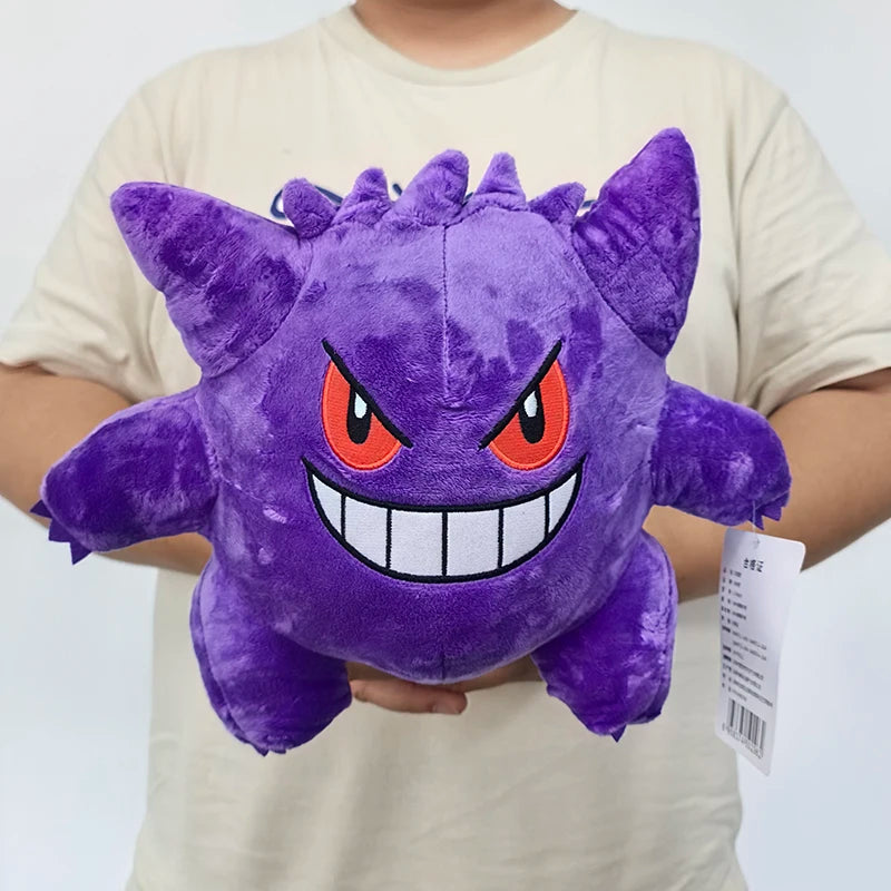 Original Peluche Pokemon Gengar Peluche 24cm Pokemon stuffed Toy Cute Cartoon Pikachu Plush Doll Soft Doll Child Birthday Gift