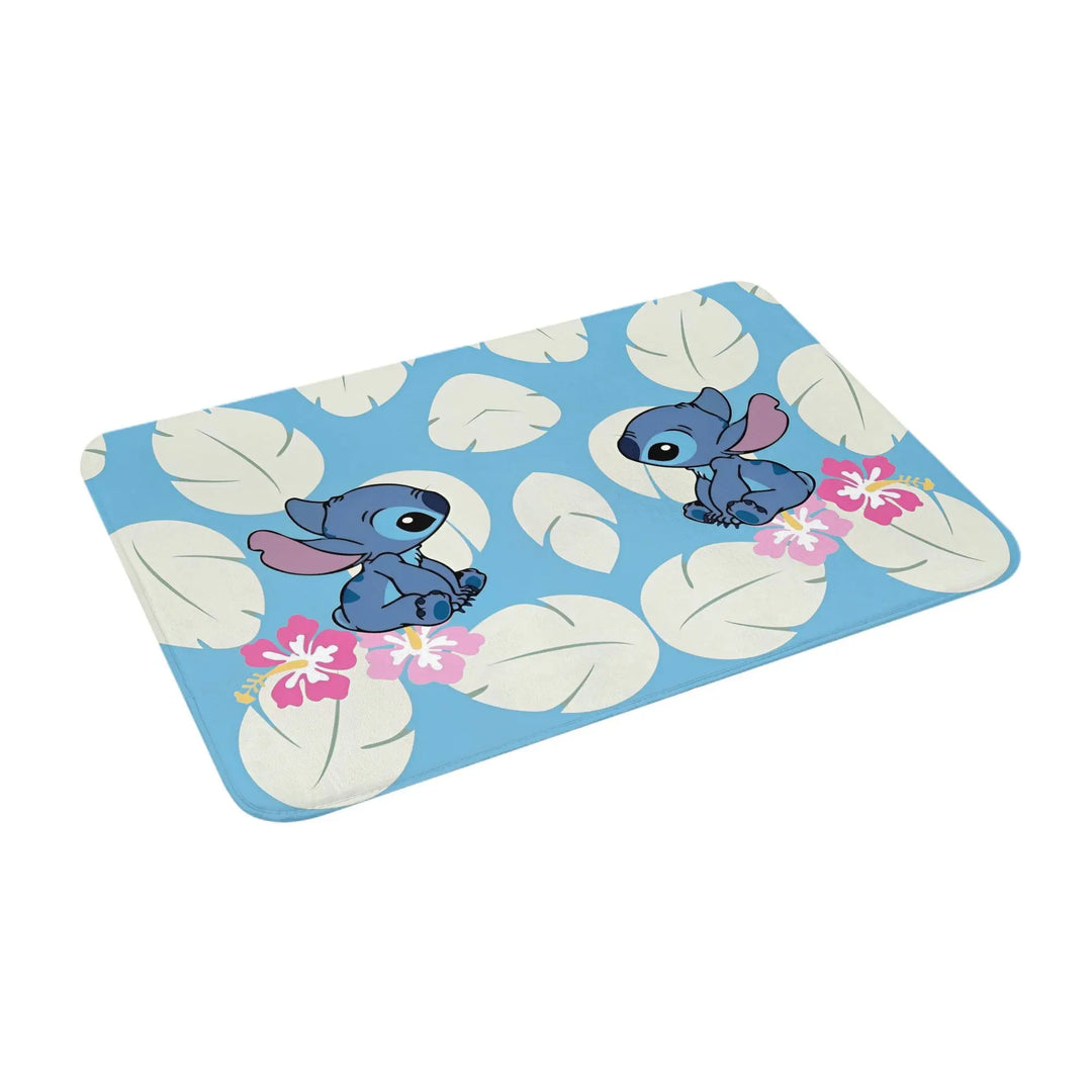Cute Cartoon Koala Stitch Merch Memory Foam Bath Mat Rug Non-Slip Soft  Bathroom Floor Rugs Carpet For Bath Shower Tub