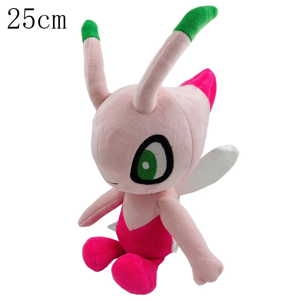 Pokemon Plush Toy Riolu Sprigatito Lugia Litten Cyndaquil Mewtwo Pikachu Peluche Gengar Blastoise Sandshrew Quilava Phanpy Doll