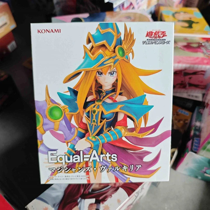 [In Stock] Original Yu Gi Oh! Anime Toy Dark Magician Girl Figure Model Computer Desktop Decoration Toy