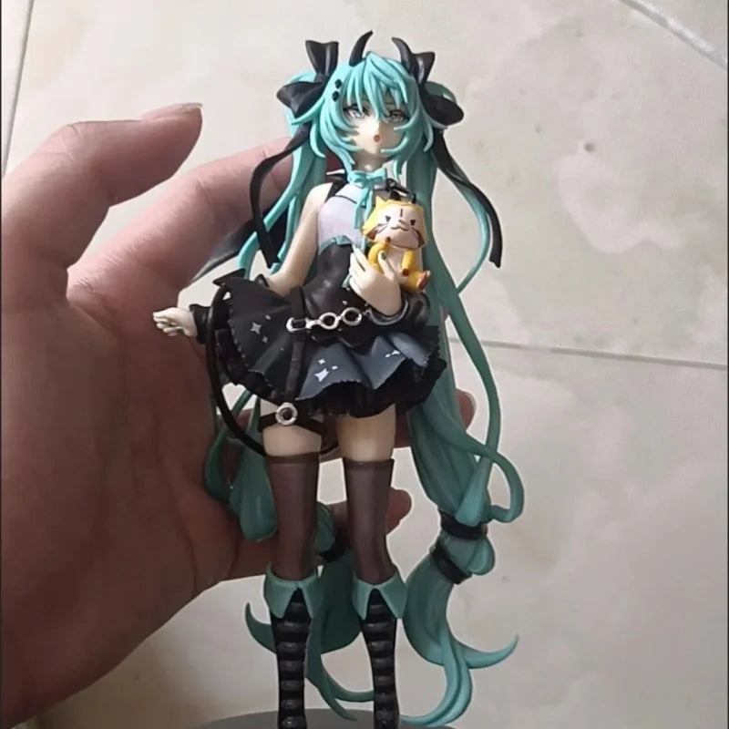 In Stock Trio-Try-It Hatsune Miku Anime Figure Rascal The Raccoon Demon Style Pvc Action Figures Ko Model Collection Toys
