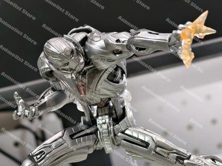 In Stock Ultron Action Figures 16cm Ko Model Ultron Kaiyodo Amazing Yamaguchi Avengers Anime Collection Toys Gift