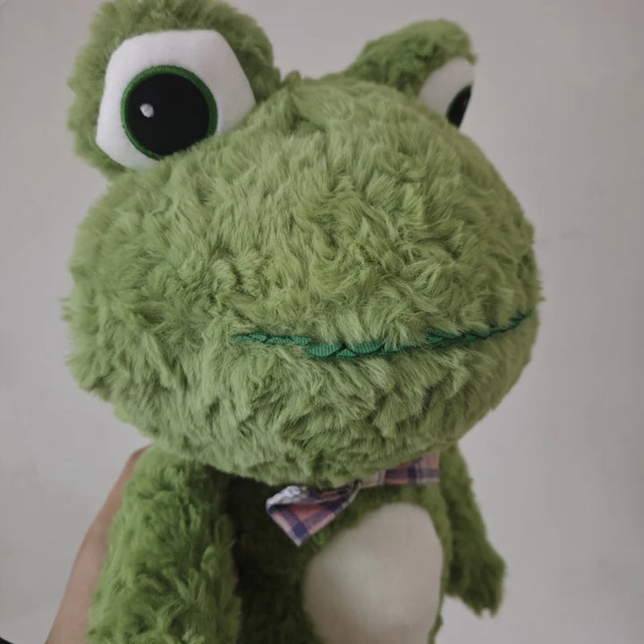 50cm Kawaii Realistic Frog Plush Toy Simulation Green Frog Stuffed Animal For Birthday present