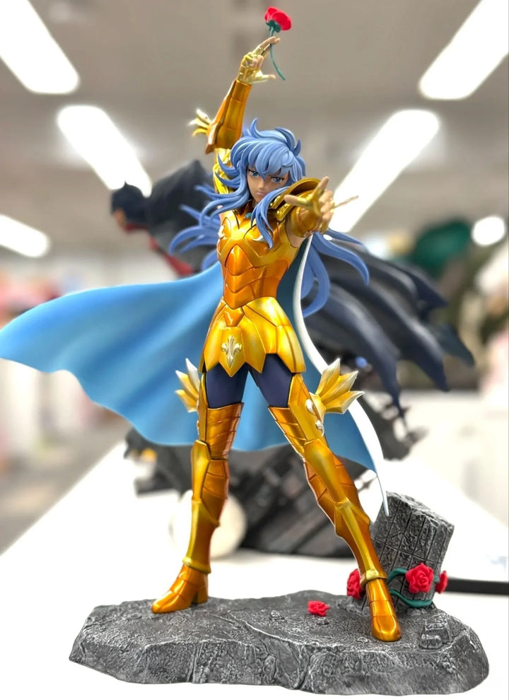 In Stock Saint Seiya Reward Gemini Saga Pisces Action Figure Athena Andromeda  Handpiece Aquarius Kamui Shura Model Gift Toys