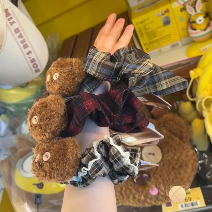 Cute Cartoon Tim Hair Circle Girl Headdress Children Cartoon Cartoon Hair Accessories Plush Doll Decorations Girls Holiday Gift