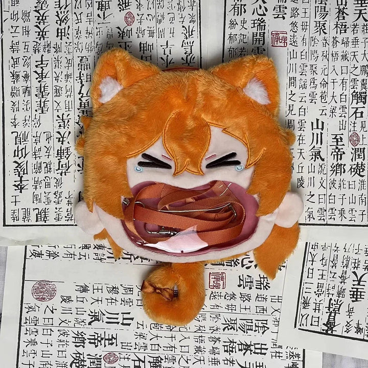 Bungou Stray Dogs Plush Bag Dazai Osamu Nakahara Chuuya Edogawa Rampo Ryunosuke Akutagawa Dostoevsk Anime Cosplay Toys Kids Gift