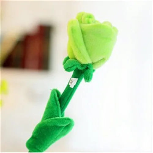 Bread Plush Cartoon Simulation Sun Flower Rose Flower Plush Toys for Children for Home Decoration PP Cotton Plant Plush Toy