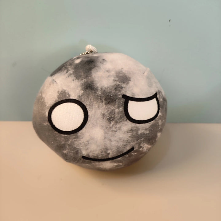 10cm Planet Plush Toy Collection Earth Moon Sun Mars Venus Jupiter Saturn Uranus Neptunr Dolls Cognitive Stuffed Toy Polandball