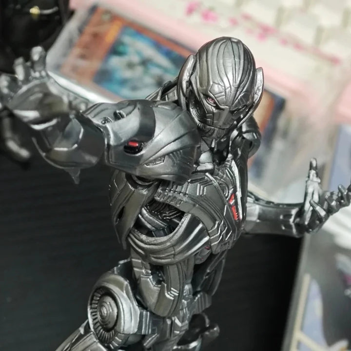 Presale Ko Model 16cm Marvel Ultron Action Figures Kaiyodo Amazing Yamaguchi Avengers Anime Collection Toys Gift
