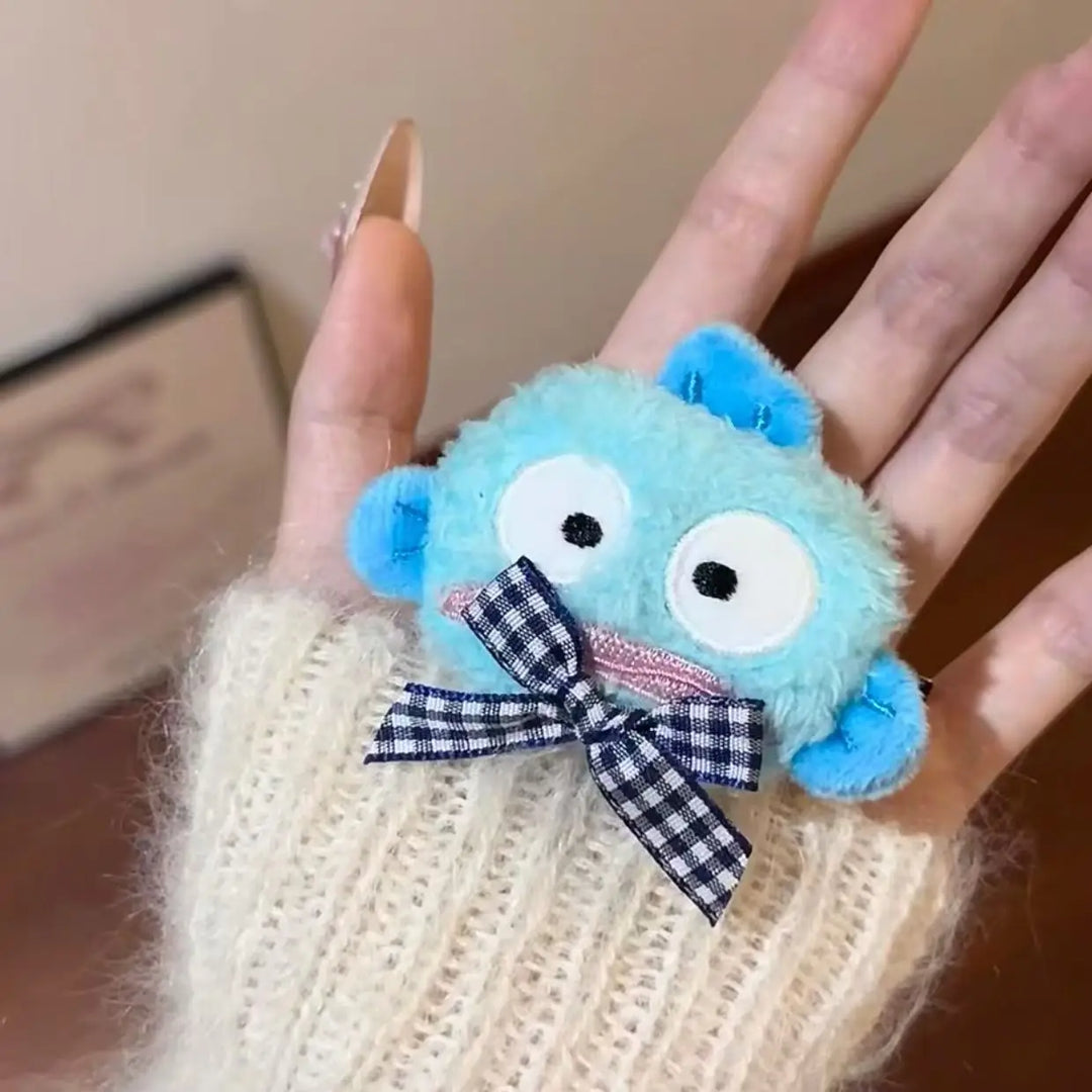 Kawaii Sanrio Hangyodon My Sweet Piano Hairpin Accessories Cartoon Pachacco Hair Rope Headdress Girls Christmas Birthday Gift