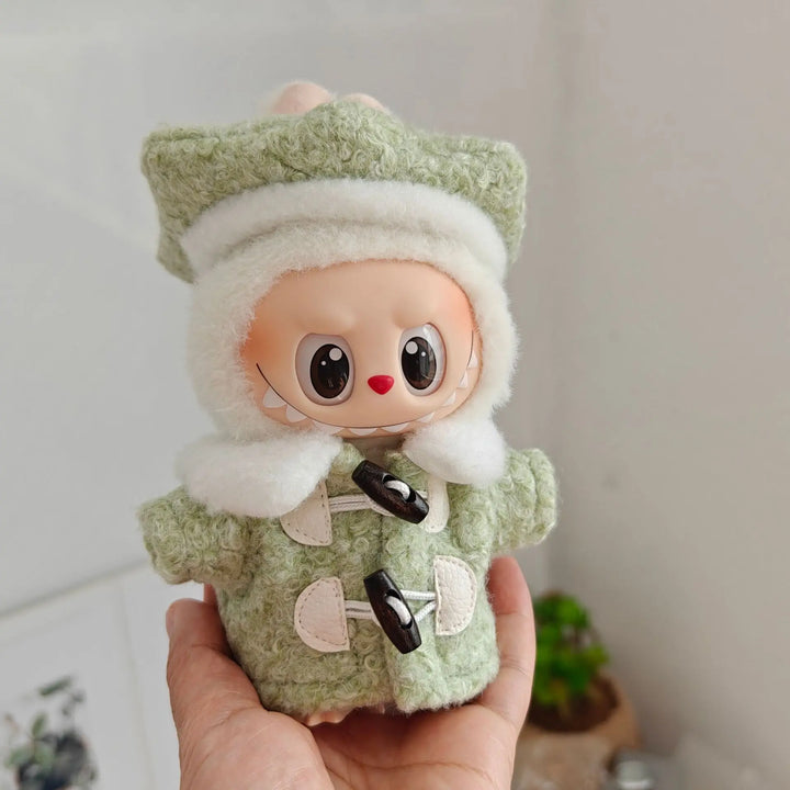 Labubu Doll Clothes Couple's Clothing Bestie Outfits Classmate Uniforms 15/17cm Plush Doll'S Clothes Replacement Accessories