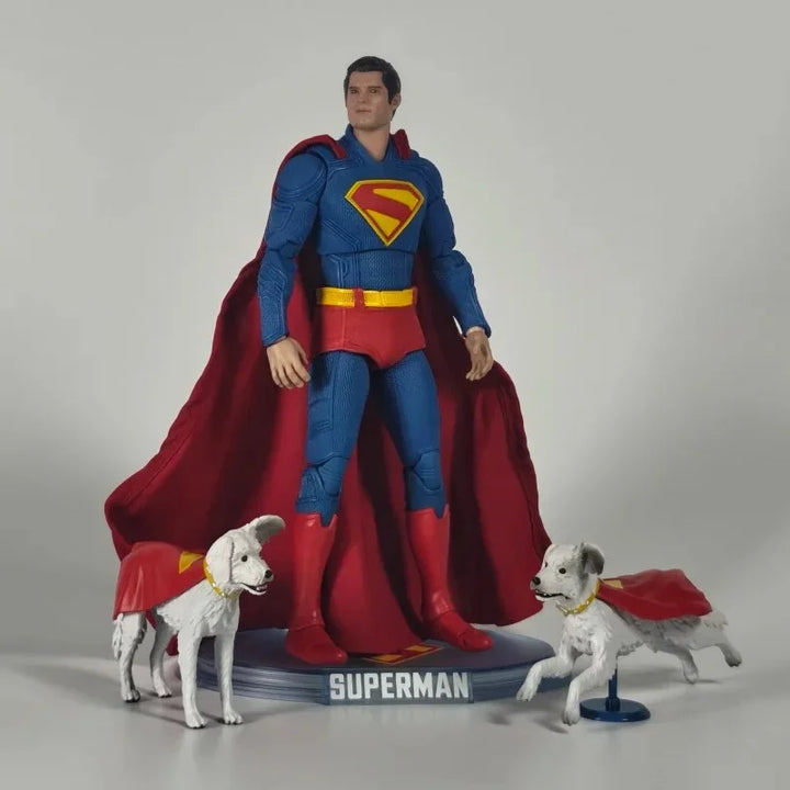 IN STOCK 2025 David Corenswet Superman Action Figure 1/9 New Original Fondjoy Superman Figure PVC Joint Movable Toy Boy Gift