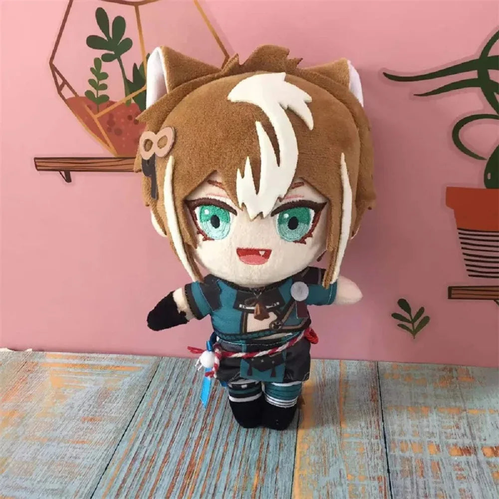 Genshin Impact Anime Plush Dolls Scaramouche Klee Yoimiya YunJin Bennett Lisa Tartaglia Lumine Cartoon Figure Stuffed Toys