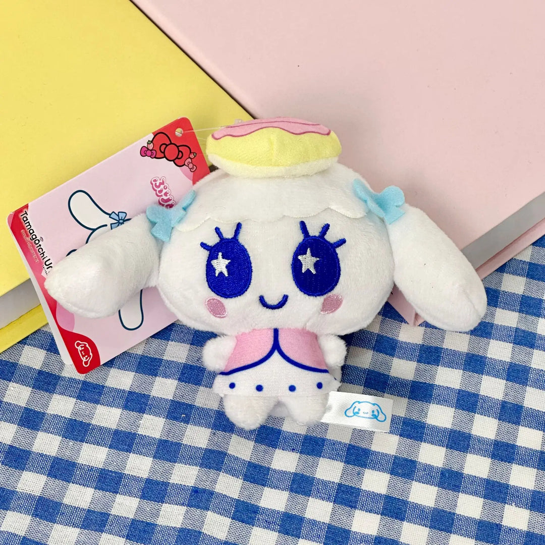 Kawaii Sanrio Kuromi Hello Kitty Cartoon Creative Cute Cinnamoroll Plush Toys Backpack Keychain Boy and Girl Birthday Gifts