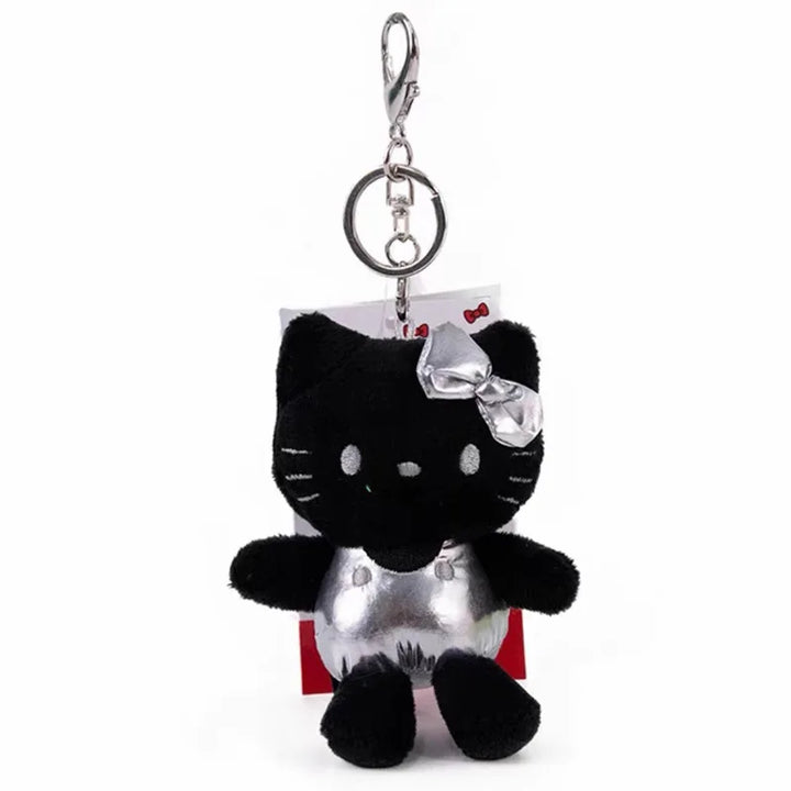 Kawaii Sanrio Hello Kitty Plush Toys Backpack Pendant Cartoon Stuffed Doll Keychain Accessories Girl Birthday Creative Gifts