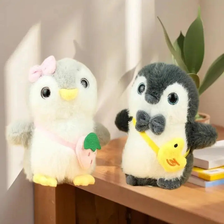 Cute Little Penguin Plush Doll Keychain Pendant Backpack Hangings Decoration Gifts